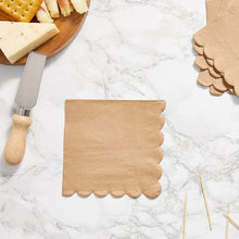 Disposable Scalloped Edge Tissue Napkins Set (120 Pc) - dailyneed.life