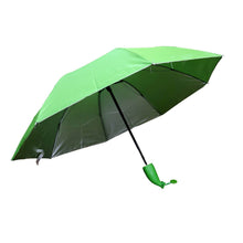 Green Stylish Banana Shaped Mini Foldable Umbrella - dailyneed.life