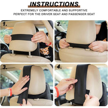 Say Goodbye to Neck Pain: Memory Foam Car Neck Pillow for Drivers (1 Pc, Mix Color) - dailyneed.life