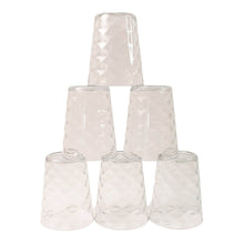 Apex Pyramid Design Unbreakable Plastic Glass – 300 ML - dailyneed.life