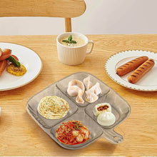Plastic Kitchen Trays for Serving (4 Compartment / 1 Pc) - dailyneed.life
