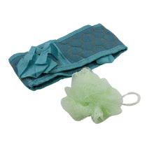 Bath Shower Scrubber Set – Dual-Sided Loofah Sponge & Bath Brush for Deep Clean (2 Pcs) - dailyneed.life