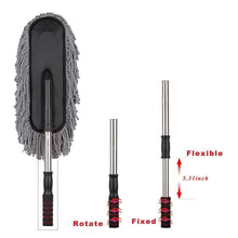 Car Duster, Long Retractable / Soft / Non-Slip / Handle Multipurpose Microfiber Wash Brush Vehicle Interior and Exterior Cleaning Kit with for Car, Boats or Home - dailyneed.life
