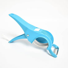 2 in 1 Vegetable & Fruit Multi Cutter 5 Blade Vegetable Cutter with Peeler (1 Pc / Multicolor) - dailyneed.life