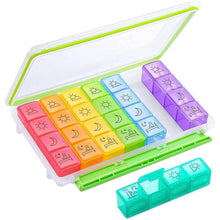28 Grids Weekly Pill Organizer Box - dailyneed.life