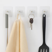 Self-Adhesive Transparent Wall Hook Holder Clip (1 Pc) - dailyneed.life