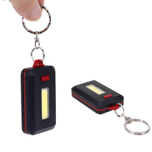 LED Keychain COB Light with Hook & Loop Sticker. 3 Light Modes (1 Pc / Battery Not Included) - dailyneed.life
