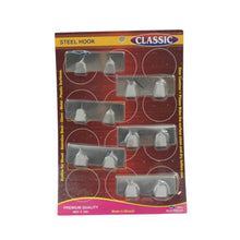 Self-Adhesive Wall Hooks (6 Pcs): Stainless Steel, Multipurpose for Home - dailyneed.life