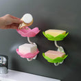 Double Layer Flower Self Draining Soap Dish Holder, Bathroom Shower Soap Holder Dish Storage Plate Tray for Bathroom, Kitchen, Bathtub - dailyneed.life