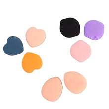 Mini Finger Makeup Powder Puff (Multicolour, 8 Pcs Set) - dailyneed.life