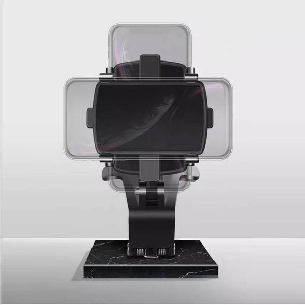 Car Mobile Phone Holder Mount Stand with 180 Degree. Stable One Hand Operational Compatible with Car Dashboard. - dailyneed.life