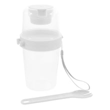 2-Piece Salad Cup Lunch Container with Dressing Storage and Reusable Fork - dailyneed.life