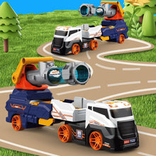 Large Truck Toys Include 2 Racing Cars+4 Ball, with Light & Sounds (Battery Not Included) - dailyneed.life