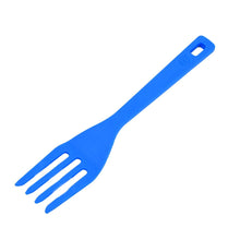 BENDABLE KIDS SILICONE HANDLE FORK | CHILDREN PLASTIC BABY FORK ( 1pc ) - dailyneed.life
