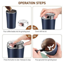 Stainless Steel Coffee Grinder Machine 300w (Multi Blades Grinder) - dailyneed.life