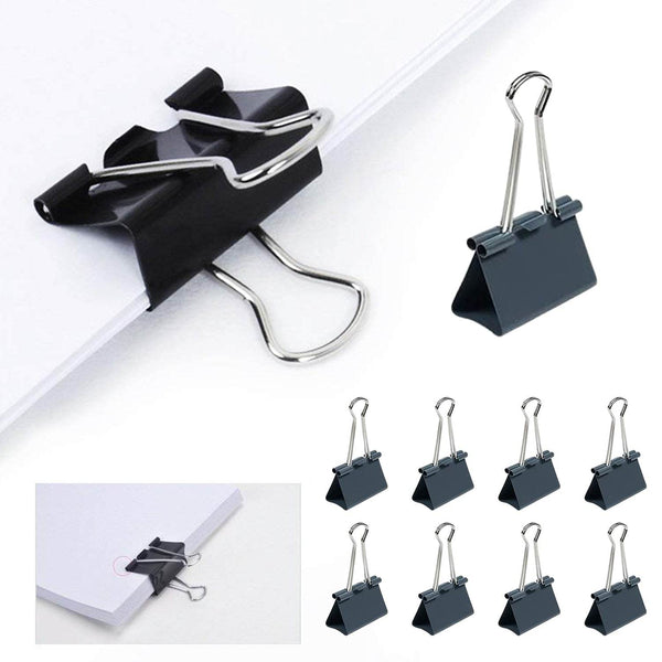 Paper Holding Binder Clips Paper Clips (8 Pcs Set / Mix Color) - dailyneed.life