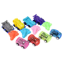 Mini Pull Back Car & Aeroplane Plastic Pull Back Car Cartoon Toys (12 Pcs Set) - dailyneed.life