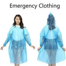 Plastic pocket sized Raincoat, Reusable Free Size Raincoat - dailyneed.life