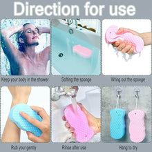 Ultra Soft Exfoliating Sponge | Dead Skin Remover Sponge For Body | Face Scrubber for Women and Men - dailyneed.life