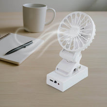 Rechargeable Mini Clip-On Desk Fan (1 Pc) - dailyneed.life