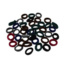 Small Ponytail Holder Bands for Hair Rubber Bands (Pack of 50 / Multicolour), Hair accessories - dailyneed.life
