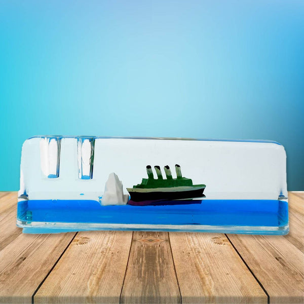 Car Interior Dashboard Decoration Floating Water Cruiser Ship (1 Pc) - dailyneed.life