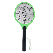 Green Rechargeable Electric Mosquito Killer Racket with Cable - dailyneed.life