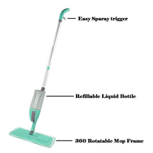 Cleaning 360 Degree Healthy Spray Mop with Removable Washable Cleaning Pad - dailyneed.life