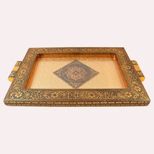Premium Antique-Style Rajwadi Decorative Serving Tray – 40x26 cm - dailyneed.life