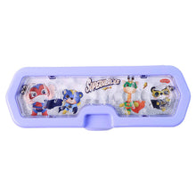 Cartoon Character Printed Plastic Pencil Box with Built-in Maze Puzzle Game (1 Pc) - dailyneed.life