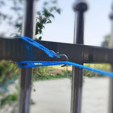 3 Meter Anti-Slip Clothesline Rope - Nylon, Hooks, Indoor/Outdoor - dailyneed.life