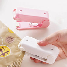 Mini Plastic Bag Sealer – Portable Heat Sealing Machine, Battery Operated (1 Pc / Mix Design) - dailyneed.life