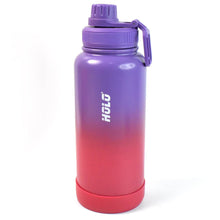 Two Tone Pink Stainless Steel Water Bottle | Copper Coated Vacuum Insulation | Powder Coated | Secure Grip | Leakproof Easy Pour Cap (1000ml) - dailyneed.life