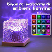 Ocean Wave Projector Lamp, 3D Water Wave LED Night Light, Water Ripple Night Lamp With Remote - dailyneed.life