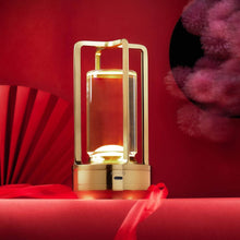 Crystal Lantern Lamp, Crystal Lantern Table Lamp, 3 Colors Rechargeable Cordless Led Lights for Restaurant / Bedroom Lights (1 Pc) - dailyneed.life