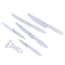 Marble Coated Stainless Steel Kitchen Knife Set (6 Pc) - dailyneed.life