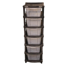 6-Layer Modular Plastic Drawer Storage Cabinet - dailyneed.life