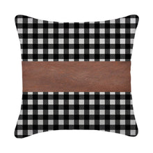 Pillow Covers, Leather & Cotton Cushion Covers (15 × 15 Inch / 1 Pair / 2 Pc) - dailyneed.life