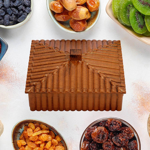 Plastic Multipurpose Dry Fruit Chocolates Mouth Box (1 Pc) - dailyneed.life