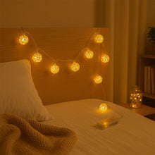 Battery Operated Rattan Ball String Decorative Fairy Lights - dailyneed.life