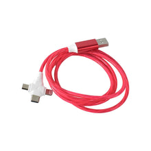 3 in 1 Charging Cable Light Up Fast Charger Lighting Cable (Mix Color) - dailyneed.life