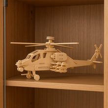 3D Wooden Helicopter Puzzle DIY Model Kit (1 Set) - dailyneed.life