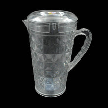 Mocktail Pet Jug Plastic Jug With lid, Drinking Beverage Jag, Transparent Tableware Reusable BPA Free, Plastic Water jug for Home use, Perfect for Home, Restaurants - dailyneed.life