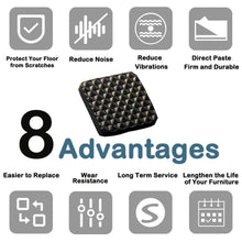 Self Adhesive Furniture Pads - Square (18 Pcs Set) - dailyneed.life