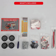 Metal DIY Fire Truck Building Blocks for Kids (Fire Truck / 292pcs of truck tool / 1 Set) - dailyneed.life