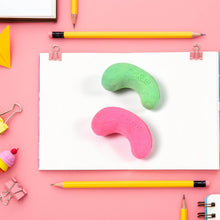 Cashew Nut Eraser Rubber Erasers (1 Pc / Mix Colour & Design) - dailyneed.life