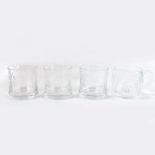 Glass 3 Pc Mug & 1 Pc Cup Set, Water glass (4 Pcs Set) - dailyneed.life