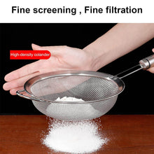 Mesh Sieve Quality Stainless Steel Fine Mesh Strainer with Sturdy Handle and Hook, Ideal for Tea Coffee, Rice, Powder, Fruit Etc Kitchen Food Kitchen Utensil - dailyneed.life