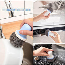 Dish Brush Multifunctional Palm Brush for Dish Kitchen Sink Pot Pan - Dish Scrub Brush Small Cleaning Brush Dish Scrubber Brush Cleaning Brushes for Household Use - dailyneed.life