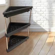 3-Layer Multipurpose Plastic Corner Storage Rack - dailyneed.life